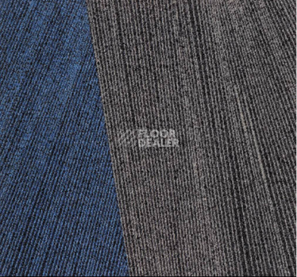 Ковровая плитка Milliken Facet ftr 79-19 Navy-Anthracite фото 1 | FLOORDEALER